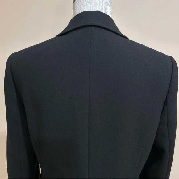Sandra Angelozzi Tailored Tie front Blazer Black - Picture 7 of 13